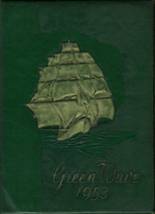 Gallatin High School 1953 yearbook cover photo