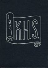 Kent High School 1951 yearbook cover photo