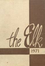 Elk City High School 1971 yearbook cover photo