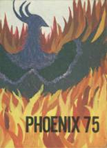 Phoenixville Area Junior High School 1975 yearbook cover photo
