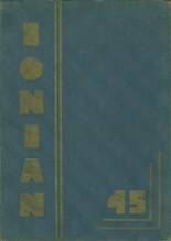 Ionia High School 1945 yearbook cover photo