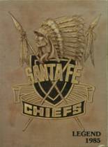 Santa Fe High School 1985 yearbook cover photo