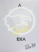 Capital High School 1988 yearbook cover photo