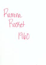 1960 Oldham-Ramona High School Yearbook from Ramona, South Dakota cover image