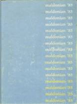 1985 Malden High School Yearbook from Malden, Massachusetts cover image