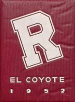 Roswell High School 1952 yearbook cover photo