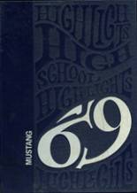 Mora High School 1969 yearbook cover photo