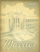 Daniel Webster High School 1957 yearbook cover photo