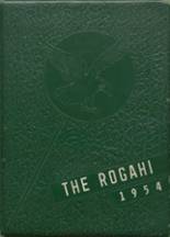 Rocky Gap High School 1954 yearbook cover photo