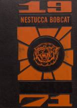 Nestucca Union High School 1971 yearbook cover photo