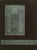 Gratz High School 1941 yearbook cover photo