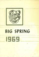 Big Spring High School 1969 yearbook cover photo