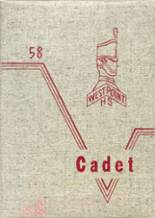 West Point High School 1958 yearbook cover photo