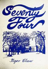 Clarksville High School 1974 yearbook cover photo