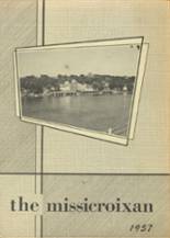 1957 Prescott High School Yearbook from Prescott, Wisconsin cover image