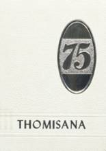 Thomasville High School 1975 yearbook cover photo