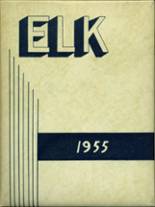 Elk Grove High School 1955 yearbook cover photo