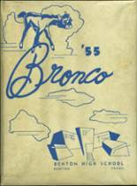 1955 Denton High School Yearbook from Denton, Texas cover image