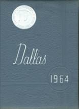 Dallas High School 1964 yearbook cover photo