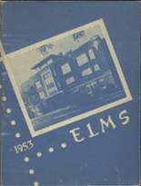 Chanute High School 1953 yearbook cover photo