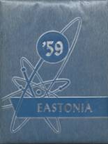 Easton High School 1959 yearbook cover photo