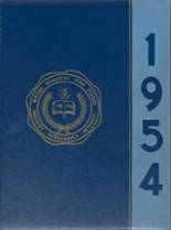 Wayne Memorial High School 1954 yearbook cover photo