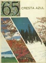 Blue Ridge High School 1965 yearbook cover photo