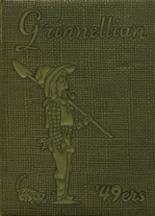 Grinnell High School 1949 yearbook cover photo