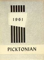 Pickerington High School 1961 yearbook cover photo