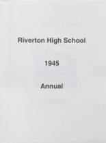 Riverton High School 1945 yearbook cover photo
