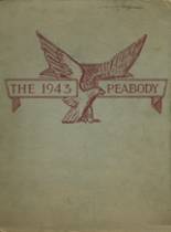 Peabody High School 1943 yearbook cover photo