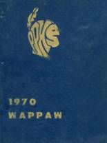 Paw Paw High School 1970 yearbook cover photo
