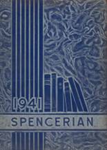 Spencer High School 1941 yearbook cover photo