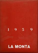 Montgomery Area High School 1959 yearbook cover photo