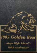 Mayo High School 1985 yearbook cover photo