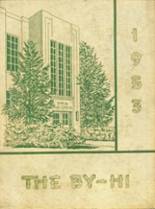 1953 Byron High School Yearbook from Byron, Illinois cover image