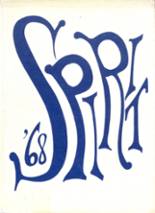 St. Mary's High School 1968 yearbook cover photo