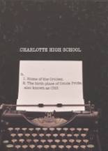 Charlotte High School 2016 yearbook cover photo