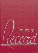 Littleton High School 1957 yearbook cover photo