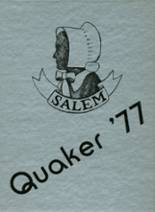 Salem High School 1977 yearbook cover photo