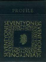 1971 Lin-Wood High School Yearbook from Lincoln, New Hampshire cover image