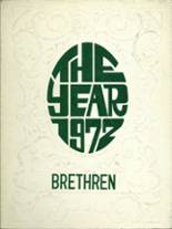 Brethren High School 1972 yearbook cover photo
