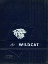 Humeston High School 1957 yearbook cover photo
