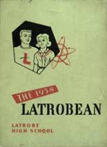 Greater Latrobe High School 1958 yearbook cover photo