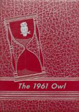 Elgin High School 1961 yearbook cover photo