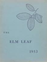 Elm Valley High School 1953 yearbook cover photo