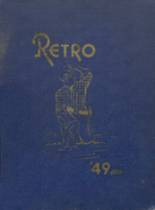 Wapella High School 1949 yearbook cover photo