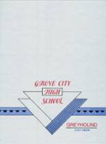 Grove City High School 1989 yearbook cover photo
