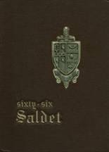 1966 Salesian High School Yearbook from Detroit, Michigan cover image