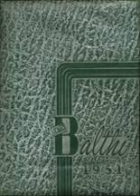 Baldwin High School 1951 yearbook cover photo